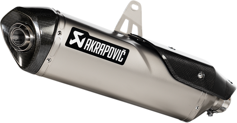 Triumph Tiger 850 / 900 / GT / Rally 2020-2024 Exhaust, Akrapovic Slip-On Muffler in Titanium and Carbon Fiber S-T9SO3-HRT
