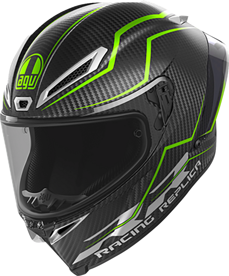 AGV Pista GP RR Motorcycle Helmet - Performante - Carbon/Lime - Large 2118356002-018-L