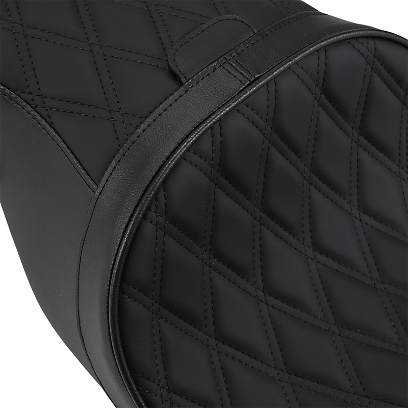 DRAG SPECIALTIES Low Forward Touring Seat - Diamond - FL '08-'22 0801-1011