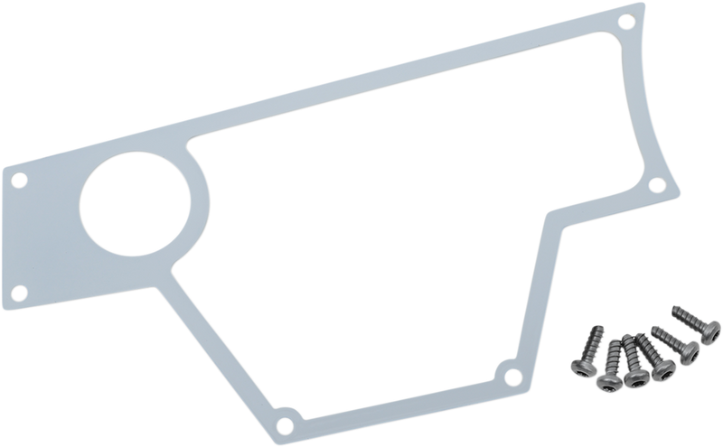 MOOSE UTILITY Dash Plate - Large - Left - White 100-4361-PU