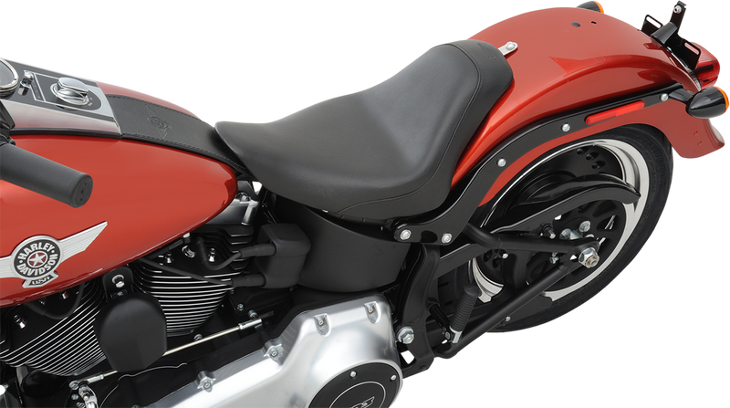 SADDLEMEN S3 Super Slammed Seat - Solo - Black - '07-'17 FB 806-12-002D