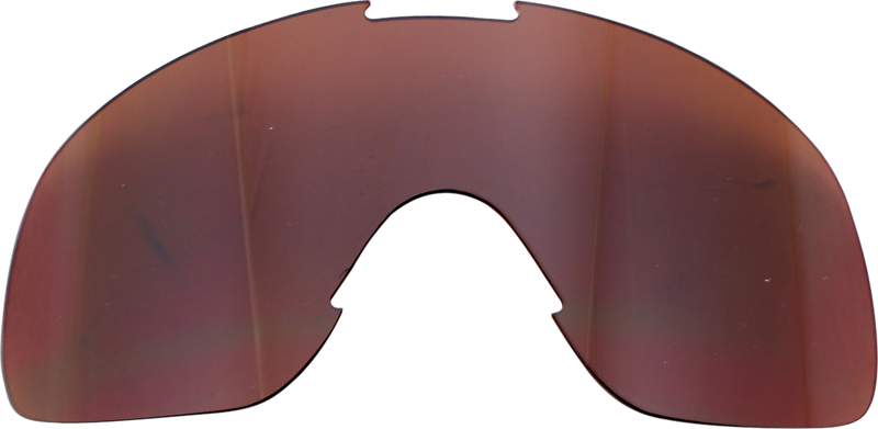 BILTWELL Overland/Overland 2.0 Lens - Chrome/Brown Mirror 2112-41