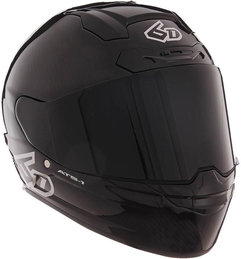 6D ATS-1R Motorcycle Helmet - Gloss Black - Small 30-0905