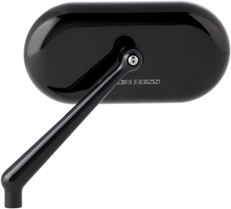ARLEN NESS Oval Mirror - Black - Left 13-170