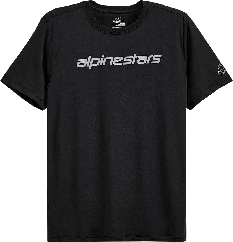 ALPINESTARS Tech Linear Performance T-Shirt - Black - Large 1212-7500010-L