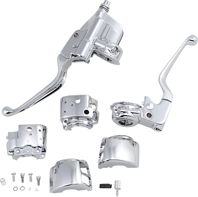 DRAG SPECIALTIES Handlebar Controls - 9/16" Master Cylinder - '96 - '14 H07-0748A