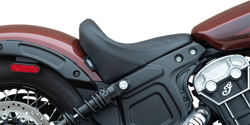 DRAG SPECIALTIES Solo Seat - Diamond - Black - Vinyl 0810-2257