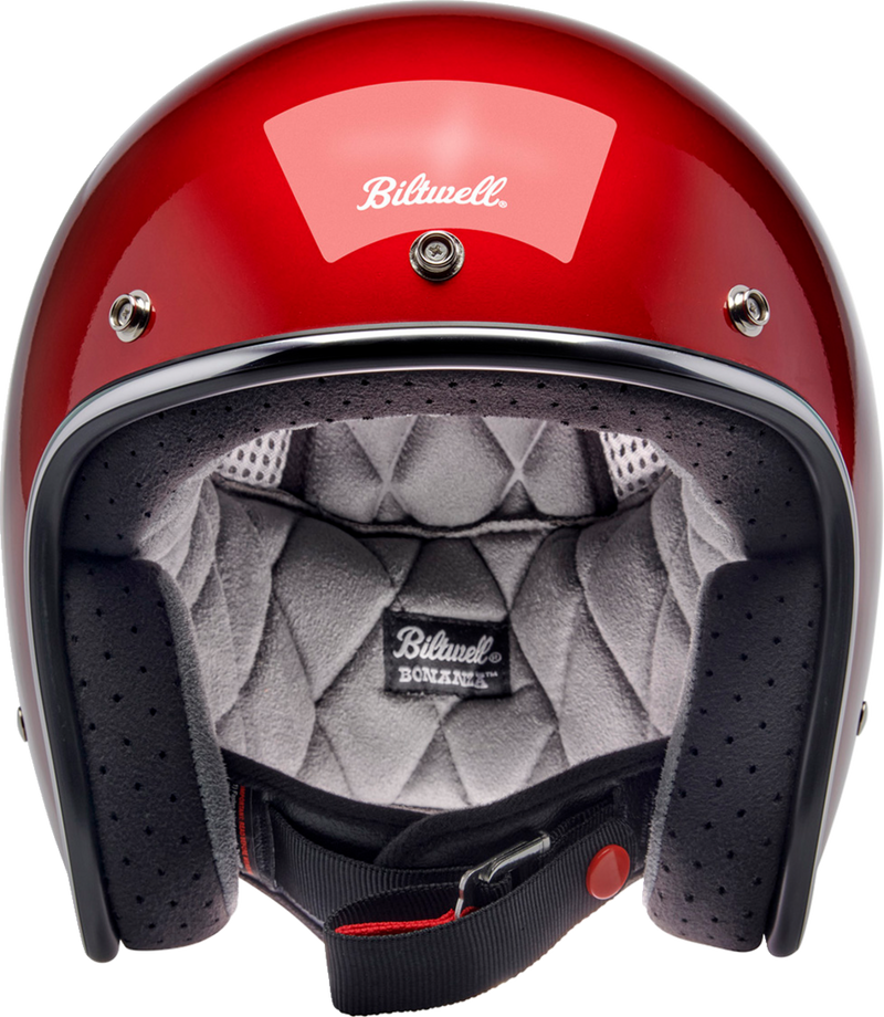 BILTWELL Bonanza Helmet - Metallic Cherry Red - Medium 1001-351-203