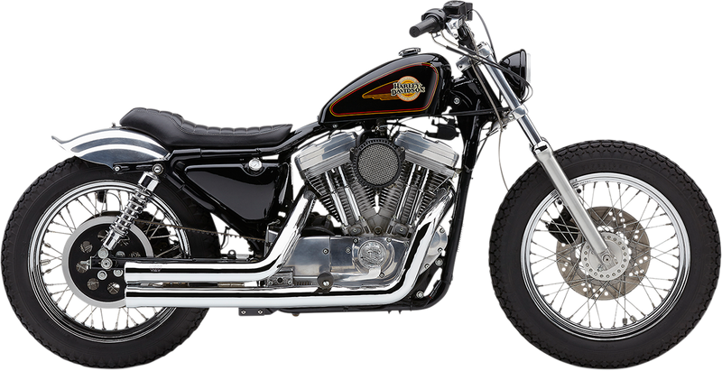 COBRA 909 Exhaust - Chrome - '86-'03 XL F/MID CONTROL MDLS ONLY 6701