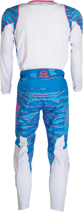 MOOSE RACING Qualifier Pants - Blue/Pink - 32 2901-10010