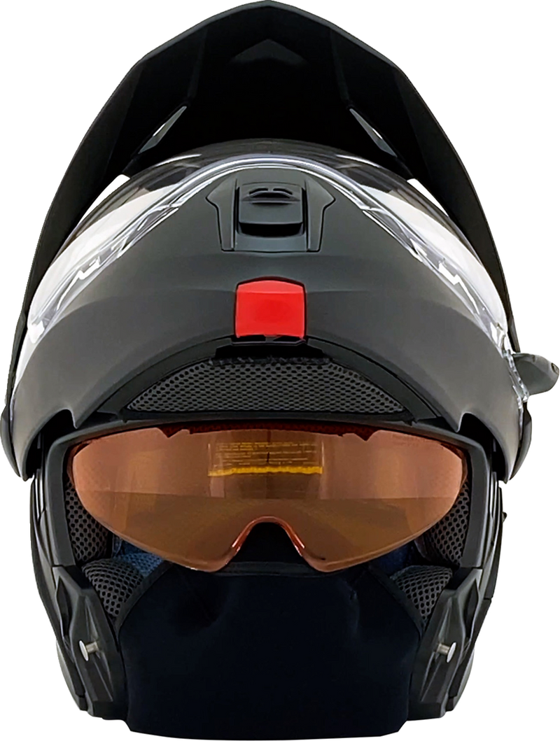 AFX FX-111DS Snow Motorcycle Helmet - Electric - Matte Black - XS 0120-0798