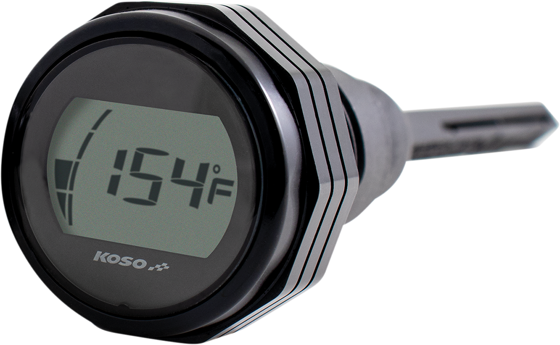 KOSO NORTH AMERICA Oil Dipstick Gauge - Black BA053101