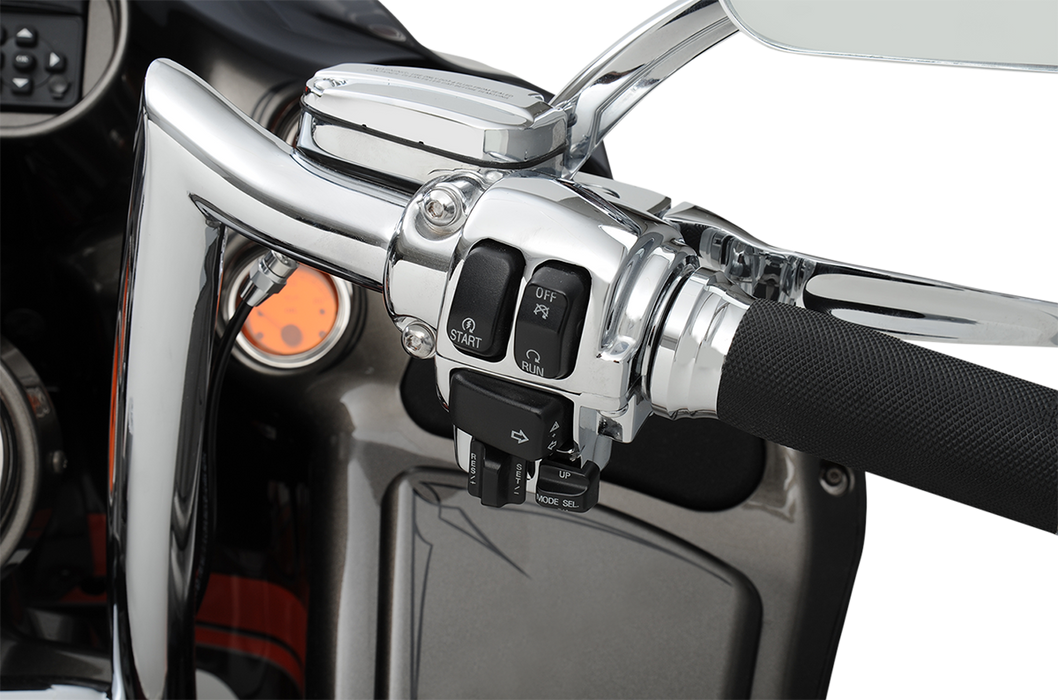 DRAG SPECIALTIES Switch Housing - Cruise - Chrome H07-0783