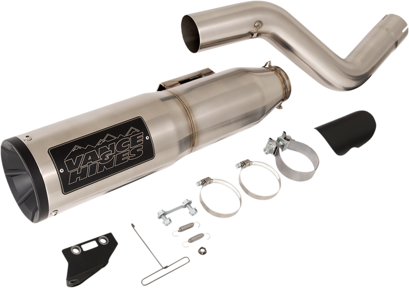 Vance & Hines Exhaust for Harley Davidson Pan America 2021-2024 Adventure Hi-Output 450 Slip-On Muffler 16533