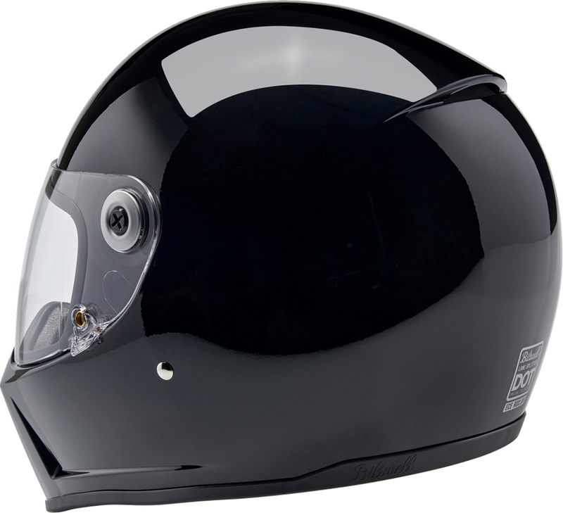 BILTWELL Lane Splitter Helmet - Gloss Black - Small 1004-101-502