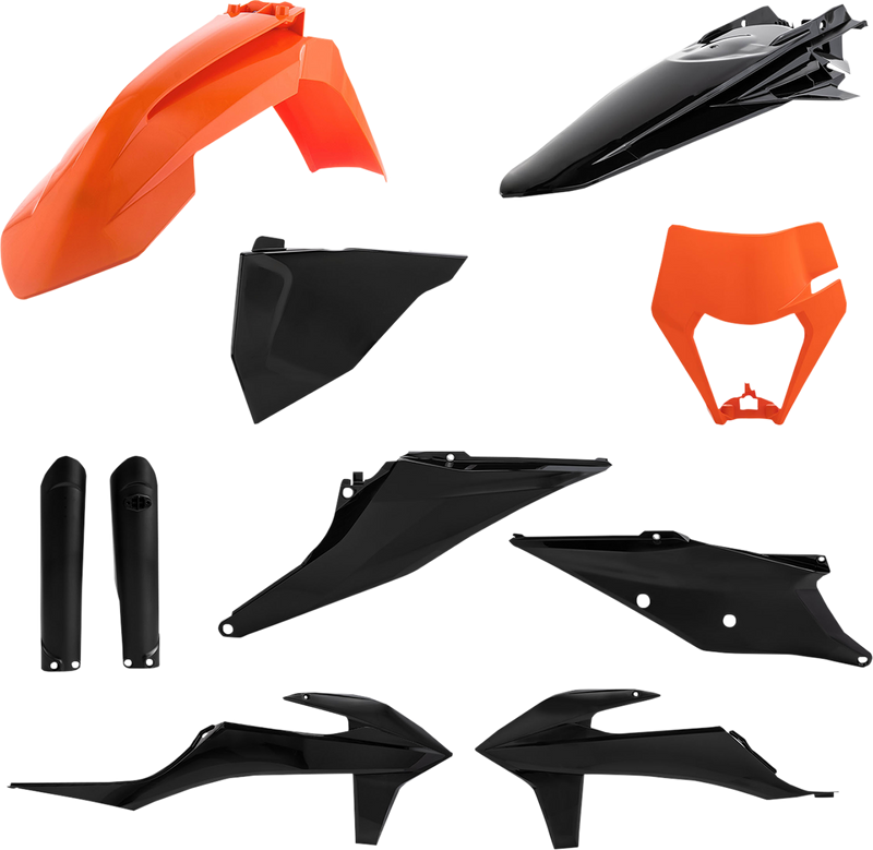 ACERBIS Full Replacement Body Kit - Orange/Black 2791545225