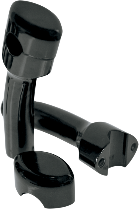 LA CHOPPERS Risers - Hefty Smooth - Pullback - 5-1/2" - Black LA-7406-05B