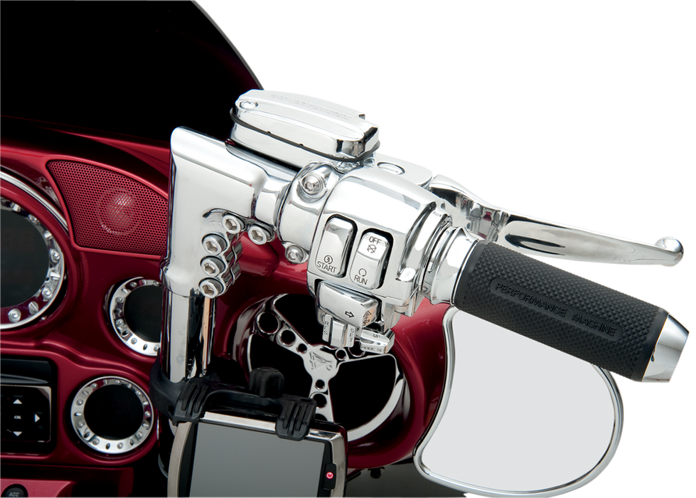 DRAG SPECIALTIES Switch Housing - Cruise - Chrome H07-0783