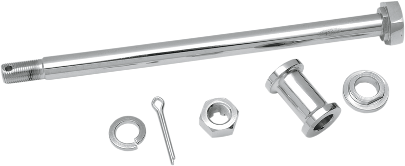 DRAG SPECIALTIES Axle - Rear - Chrome - Kit - 52-78 XL 16-0271-BC
