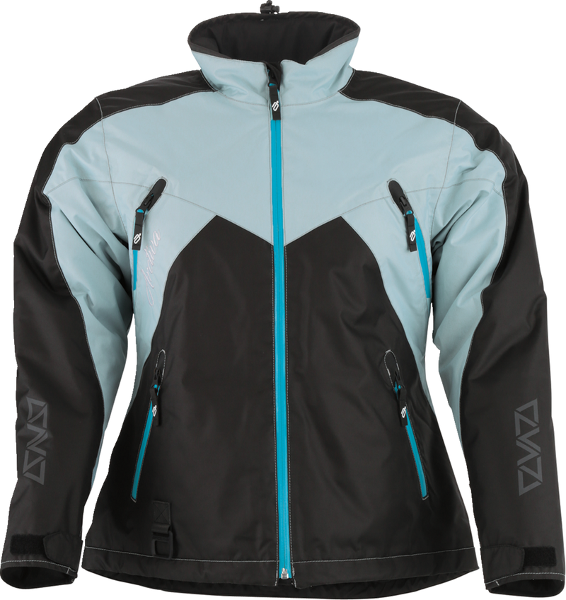 ARCTIVA Women's Pivot 6 Jacket - Black/Blue/Gray - XS 3121-0820