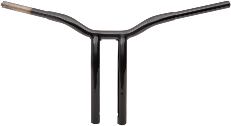 LA CHOPPERS Handlebar - Kage Fighter - One Piece - Bent - 14" - Black LA-7338-14B