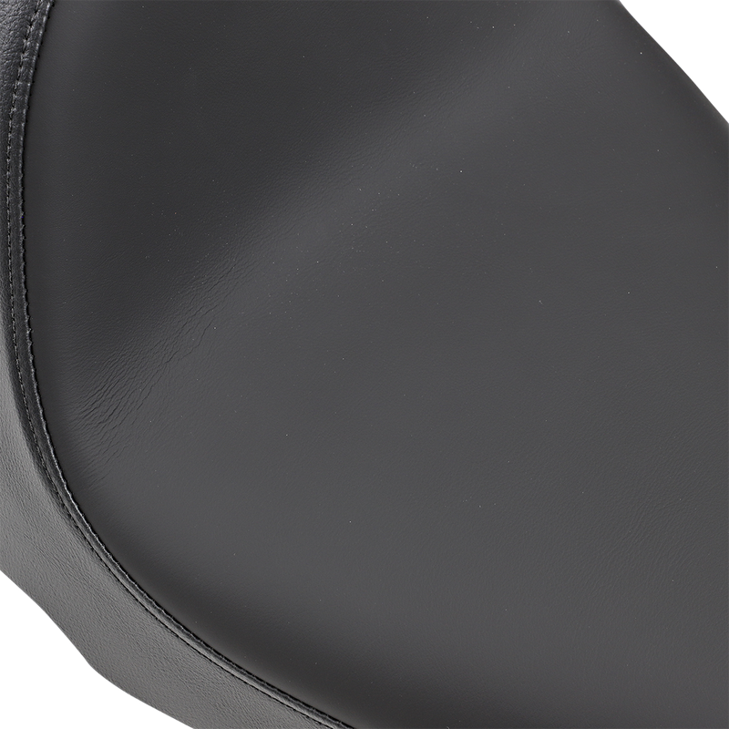 DRAG SPECIALTIES EZ-Solo Seat - Smooth - Solar-Reflective Leather - '07-'17 FLST 0802-0804