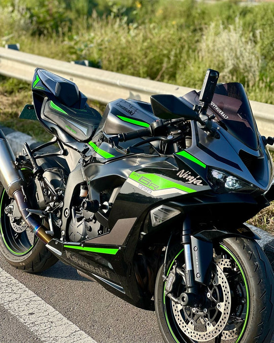 Kawasaki Ninja ZX6R 2019-2024 Seat Cover Tappezzeria Italia Comfort in Green