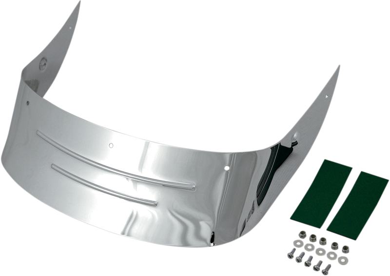 DRAG SPECIALTIES Fender Skirt - Chrome - Rear 77131A