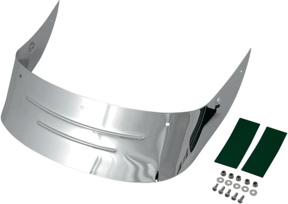 DRAG SPECIALTIES Fender Skirt - Chrome - Rear 77131A