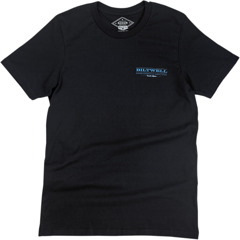 BILTWELL Bigfoot T-Shirt - Black - Small 8101-005-002
