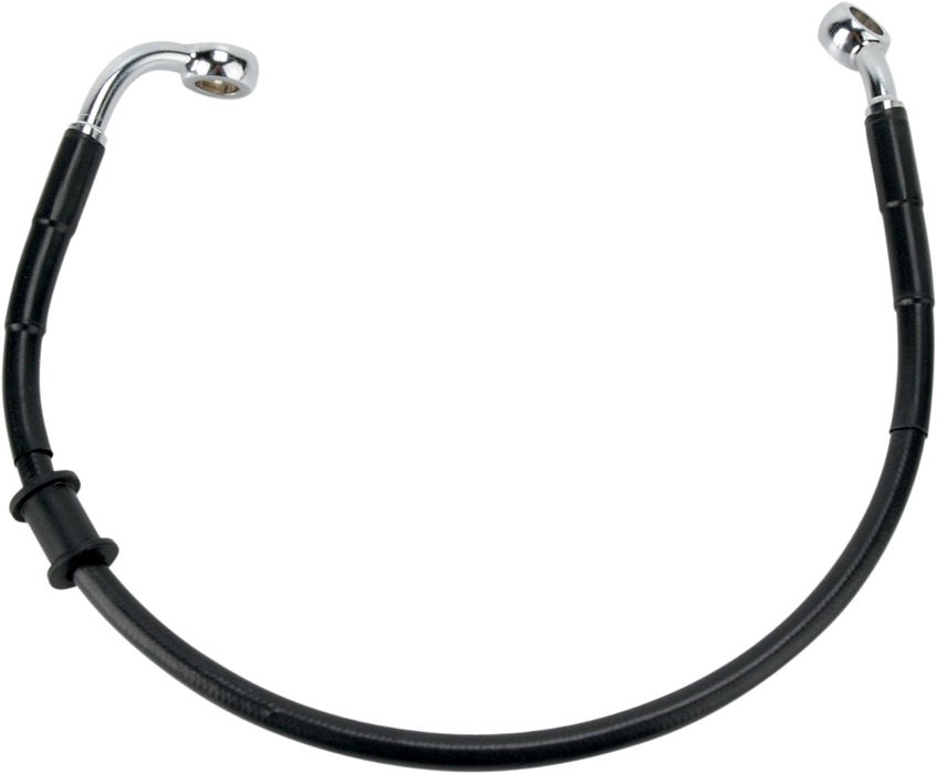 DRAG SPECIALTIES Brake Line - Rear - Black 660111-BLK