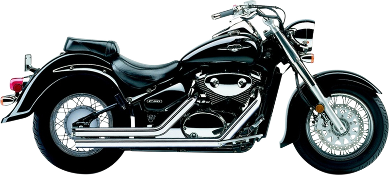 COBRA Streetrod Slashdown Exhaust - Chrome - C50/M50/Volusia 3717T