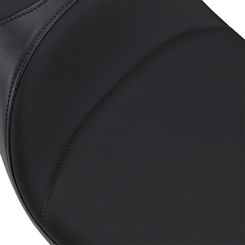 DRAG SPECIALTIES Extended Reach Predator Seat - Mild Stitched - Driver's Backrest - FL '08-'22 0801-1005