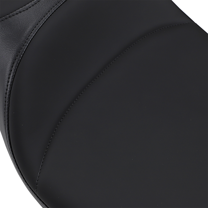 DRAG SPECIALTIES Extended Reach Predator Seat - Mild Stitched - Driver's Backrest - FL '08-'22 0801-1005