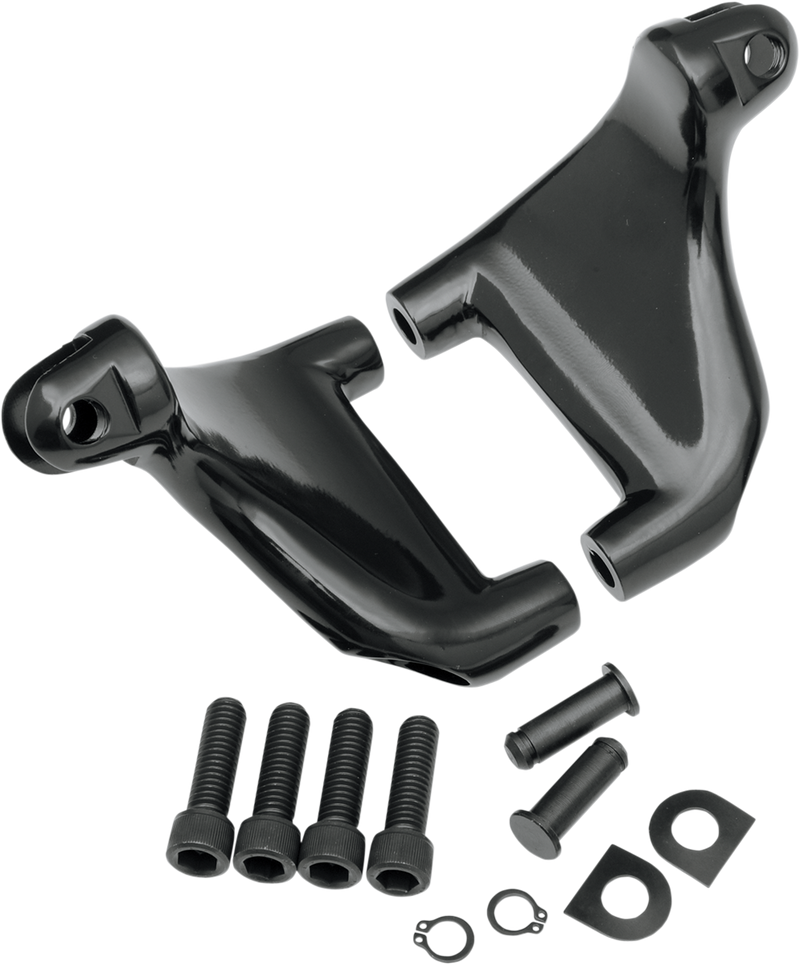 DRAG SPECIALTIES Passenger Peg Mount - Black - XL '04-'13 57160