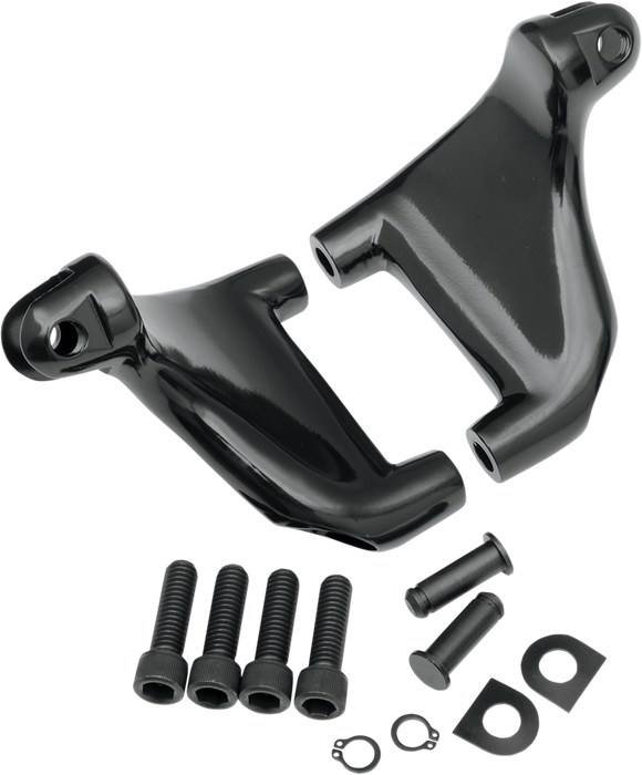 DRAG SPECIALTIES Passenger Peg Mount - Black - XL '04-'13 57160