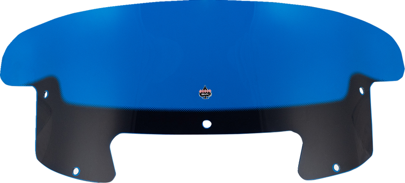 KLOCK WERKS Kolor Flare™ Windshield - 8" - Blue - Indian KWW-04-0623