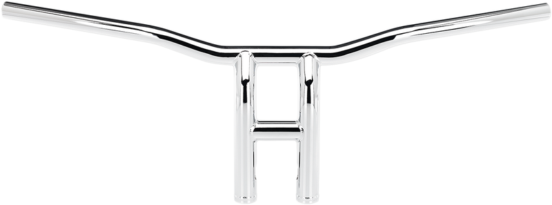 BILTWELL Handlebar - Tyson XL - Pullback - 10" - Chrome 6260-1053