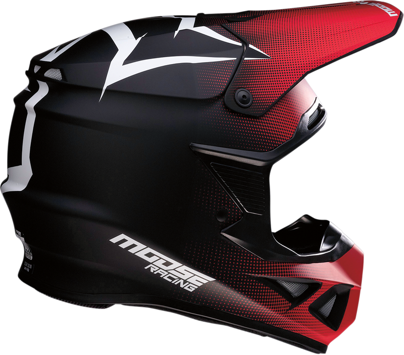 MOOSE RACING F.I. Helmet - Agroid™ - MIPS® - Red/Black - XS 0110-6691