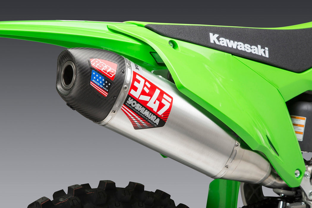 Yoshimura Stainless Full Exhaust With Aluminum Muffler For Kx450f 19-23 / Kx450x 21-23 Rs-12  244720s320