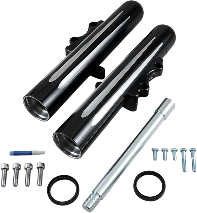 ARLEN NESS Hot Legs Fork Legs - Dual Disc - Deep Cut - Black/Silver 40-512