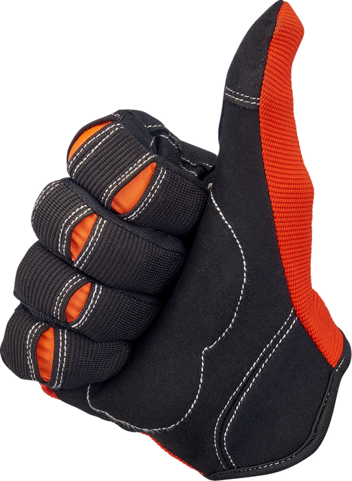 BILTWELL Moto Gloves - Orange/Black - 2XL 1501-0106-006