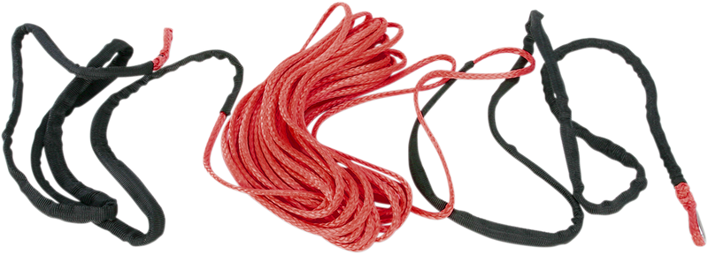 MOOSE UTILITY Winch Rope - Red - 3/16" x 50' 600-2050