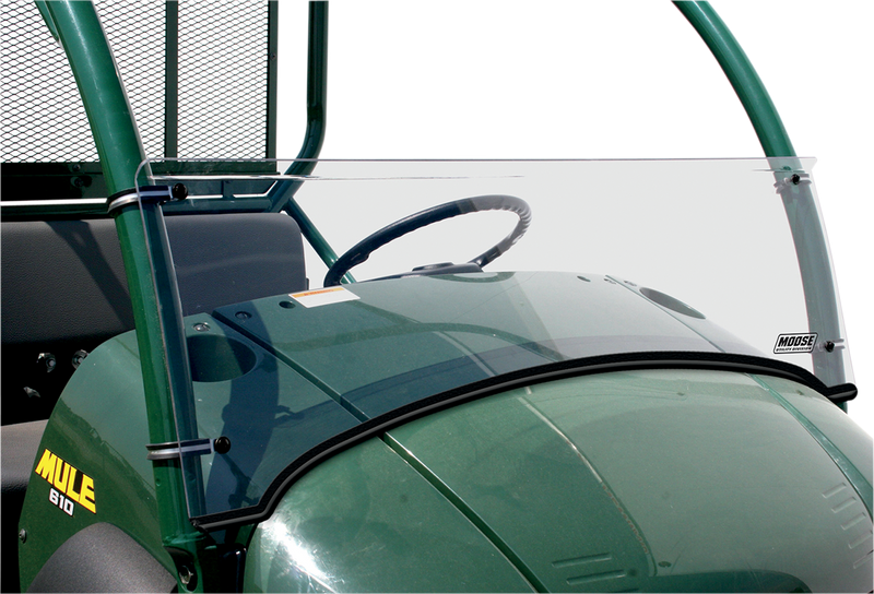 MOOSE UTILITY Half Windshield - KAF  Mule 610 2005-2016  V000040-12200M