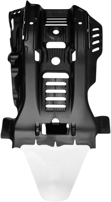 ACERBIS Skid Plate - Large - Black/White - Gas Gas | Husqvarna 2791671007