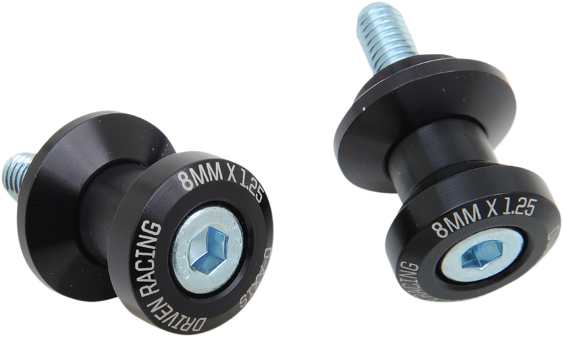 DRIVEN RACING D-Axis Spools - Black - 8 mm DXS-8 BK