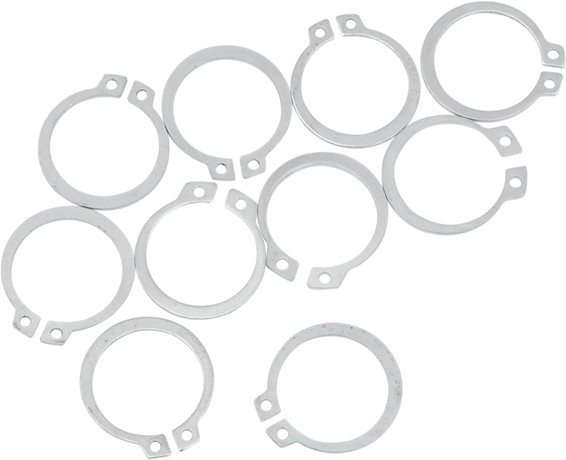 MOOSE RACING Snap Ring - 10 Pack - Kawasaki/Suzuki 25-6009