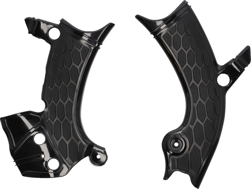 ACERBIS X-Grip Frame Guards - Black - YZ 250F/450F 2981440001