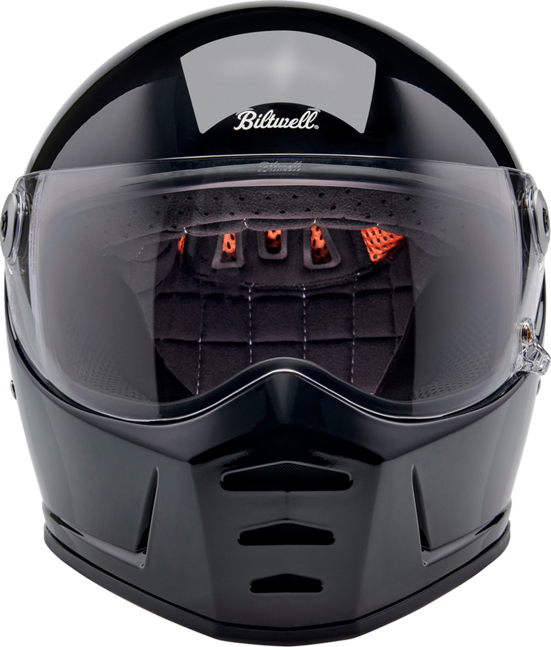 BILTWELL Lane Splitter Helmet - Gloss Black - 2XL 1004-101-506