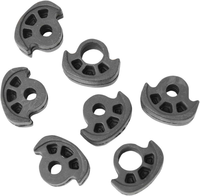 DRAG SPECIALTIES Small Footpegs - Rubbers Only 361057-HC3